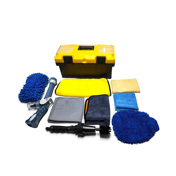 Microfiber Cloth Cleaning Set Car Washing Tool Kit